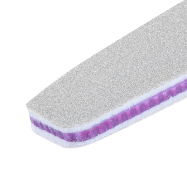 Half Moon Wood Files Zebra Violet 100/180 Pack of 10 files - Image 4