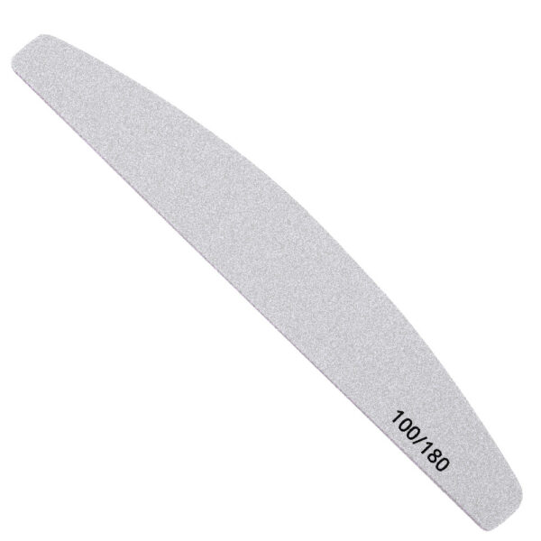Half Moon Wood Files Zebra Violet 100/180 Pack of 10 files - Image 3