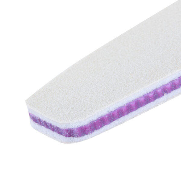 Banana Shaped Wood Files Violet 180/240 Pack of 24 files - Image 2
