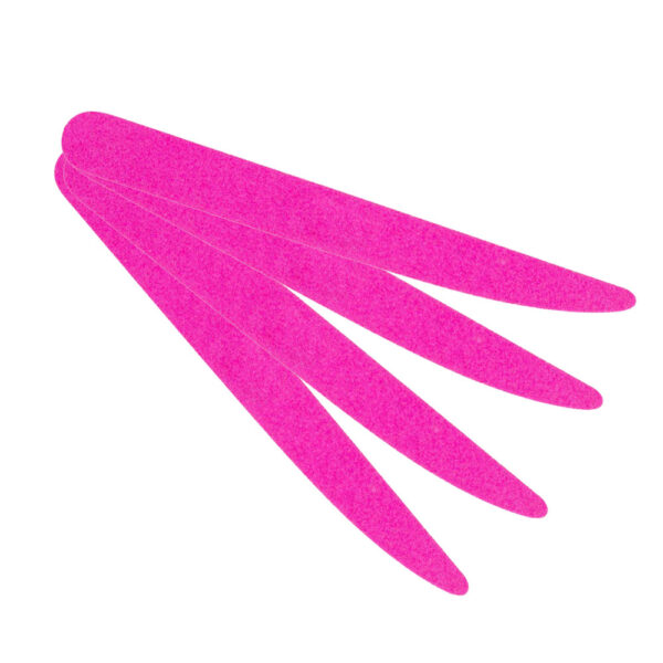 Ultra Thin straight wood files Neon Pink 180/180 Pack of 50 files - Image 4