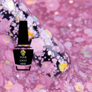 FH04 Top Coat Flakes Holo 15ml 25 pcs
