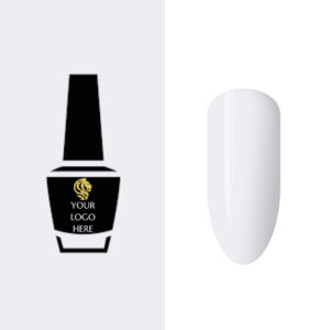 Milky White No Wipe BabyColor Finish 15ml HEMA / Di-HEMA FREE 25 pcs