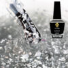 D03 Iron Top Coat Petal 15ml 25 pcs