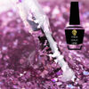 D08 Party Top Coat Petal 15ml 25 pcs