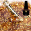 F01 Gold Top Coat Petal 15ml 25 pcs