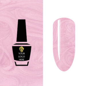 Daisy Pink Pearly Top Coat 15ml HEMA / Di-HEMA FREE 25 pcs