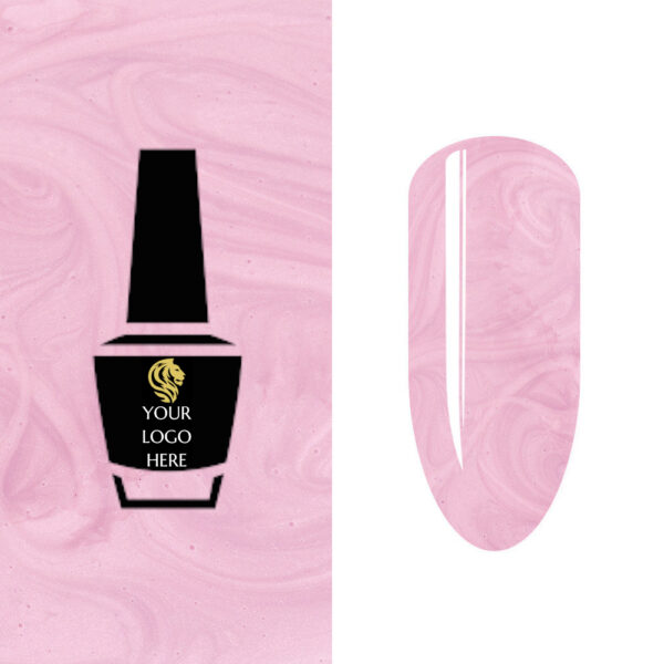 Daisy Pink Pearly Top Coat 15ml HEMA / Di-HEMA FREE 25 pcs