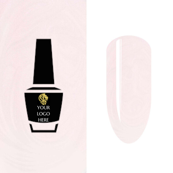 Whity Pink Pearly Top Coat 15ml HEMA / Di-HEMA FREE 25 pcs