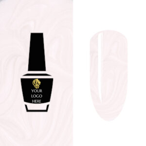 Whity Silver Pearly Top Coat 15ml HEMA / Di-HEMA FREE 25 pcs