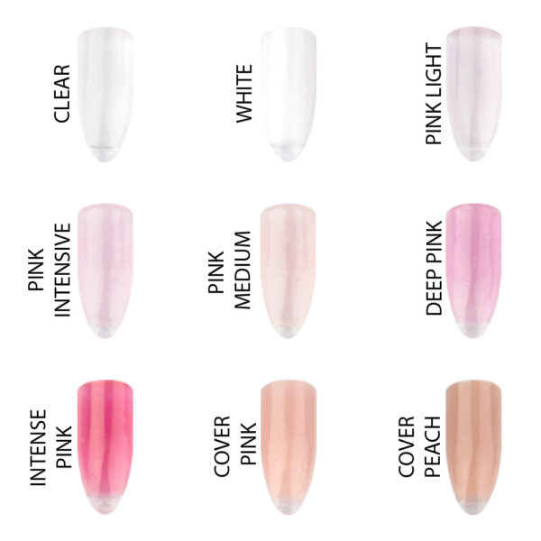 Acrylic Powder Intense Pink 1kg - Image 3