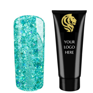 AcrylGel Turquoise HEMA/Di-HEMA FREE 30ml 20pcs
