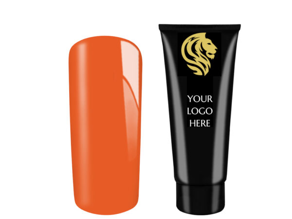 AcrylGel Neon Orange HEMA/Di-HEMA FREE 30ml 10pcs