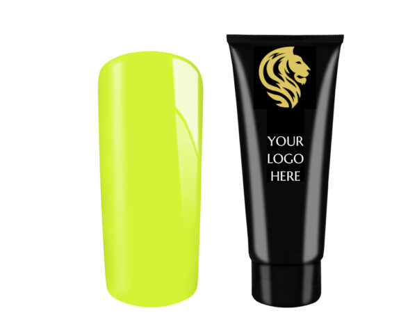 AcrylGel Neon Yellow HEMA/Di-HEMA FREE 30ml 20pcs