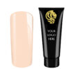 AcrylGel Pastel Peach HEMA/Di-HEMA FREE 30ml 10pcs