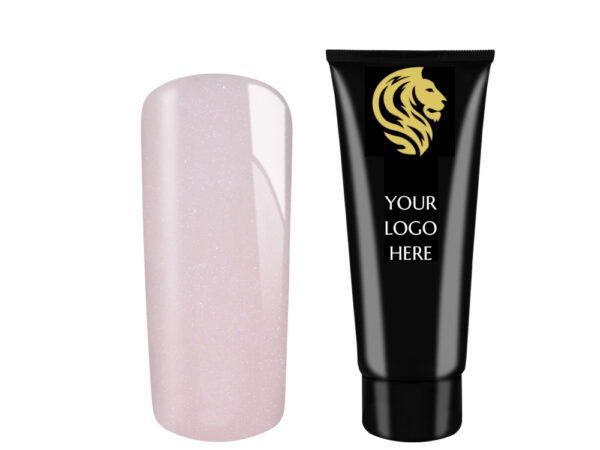 AcrylGel Glimmer Rose HEMA/Di-HEMA FREE 30ml 10pcs
