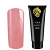 AcrylGel Glimmer Rose Red HEMA/Di-HEMA FREE 30ml 20pcs