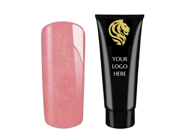 AcrylGel Glimmer Rose Red HEMA/Di-HEMA FREE 30ml 10pcs