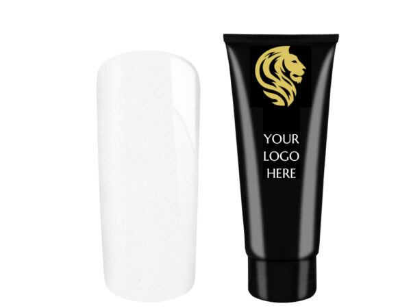 AcrylGel Glimmer White HEMA/Di-HEMA FREE 30ml 10pcs