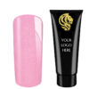 AcrylGel Glimmer Pink HEMA/Di-HEMA FREE 30ml 10pcs