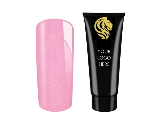AcrylGel Glimmer Pink HEMA/Di-HEMA FREE 30ml 20pcs