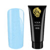 AcrylGel Glimmer Blue HEMA/Di-HEMA FREE 30ml 20pcs