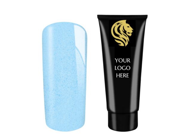 AcrylGel Glimmer Blue HEMA/Di-HEMA FREE 30ml 20pcs